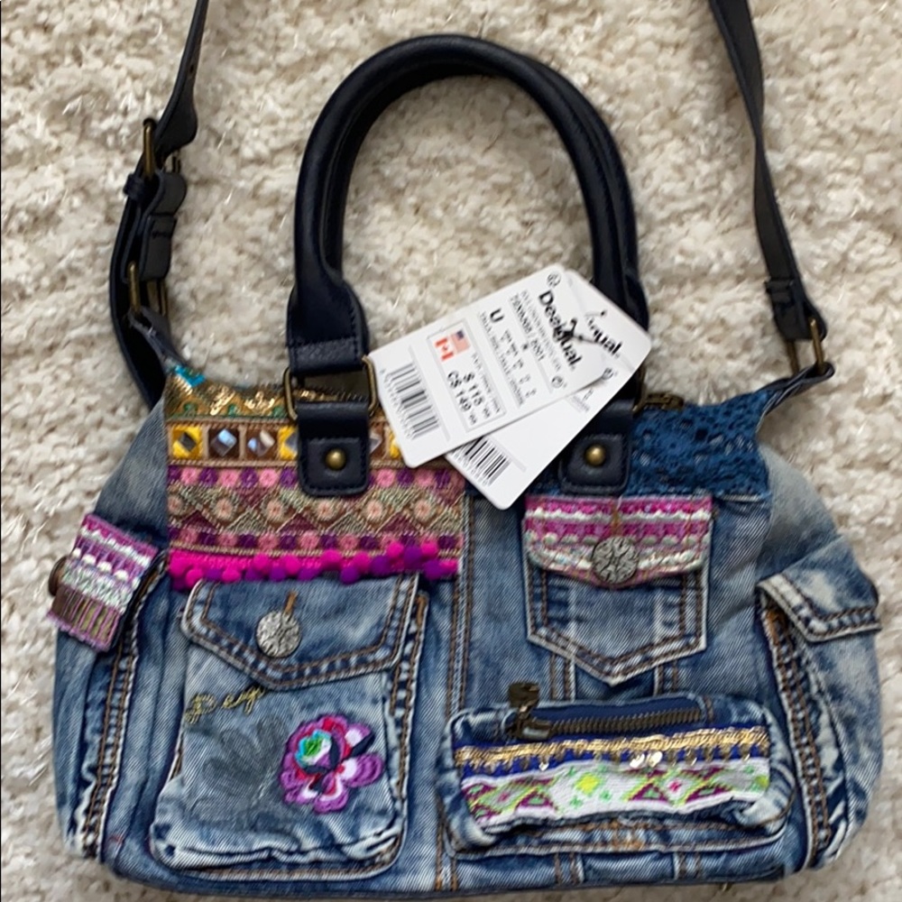 Desigual Denim Boho Purse